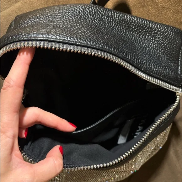 Kara Small Crystal Mesh Backpack Backpacks display picture 2